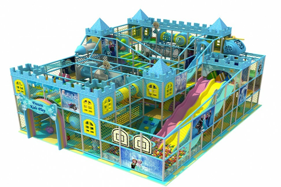 Soft Playground Ice queen 120mq